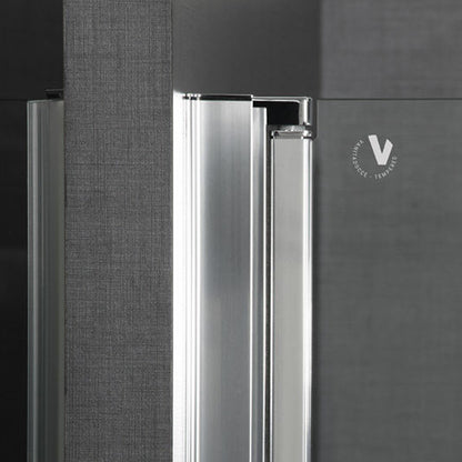 Porta doccia battente modello Ermes cm 98 in cristallo temperato mm 6 by CeramicStore | Lo specialista del tuo bagno