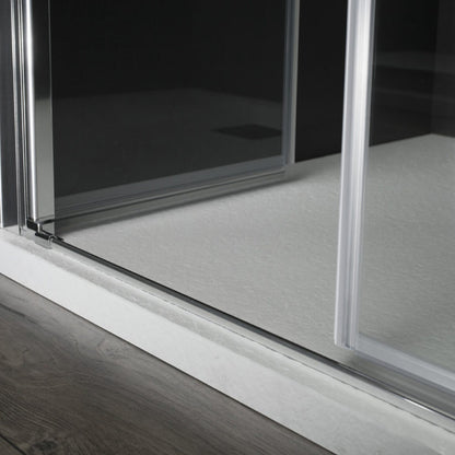 Porta doccia battente modello Ermes cm 98 in cristallo temperato mm 6 by CeramicStore | Lo specialista del tuo bagno