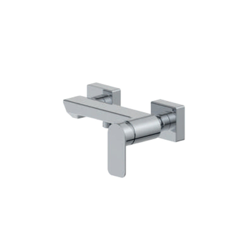 Mezclador monomando externo para ducha RubiFlux serie Azzurro - Cromo