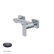 Miscelatore monocomando esterno per doccia RubiFlux serie Azzurro - Nero Opaco by CeramicStore | Lo specialista del tuo bagno