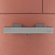 Miscelatore monocomando esterno termostatico per doccia RubiFlux serie Azzurro - Nero Opaco by CeramicStore | Lo specialista del tuo bagno