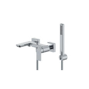 Miscelatore monocomando esterno per vasca con kit doccino RubiFlux serie Azzurro - Cromo by CeramicStore | Lo specialista del tuo bagno