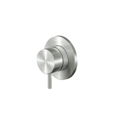 Miscelatore monocomando a incasso per doccia RubiFlux serie Aria - Acciaio satinato by CeramicStore | Lo specialista del tuo bagno