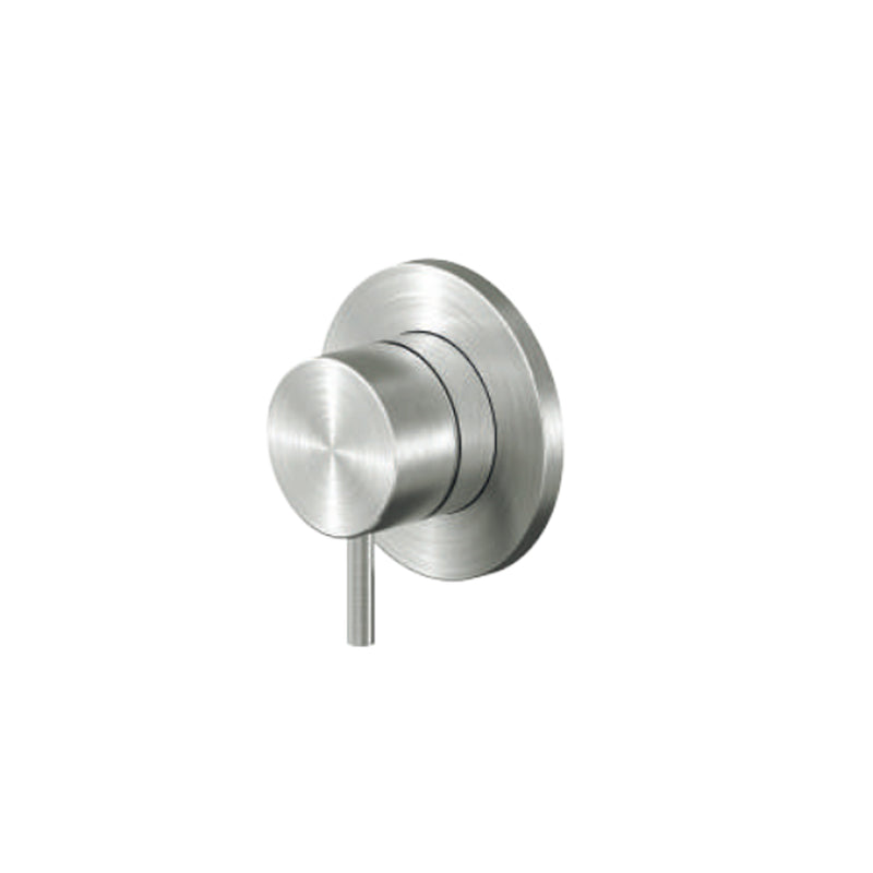 Miscelatore monocomando a incasso per doccia RubiFlux serie Aria - Acciaio satinato by CeramicStore | Lo specialista del tuo bagno