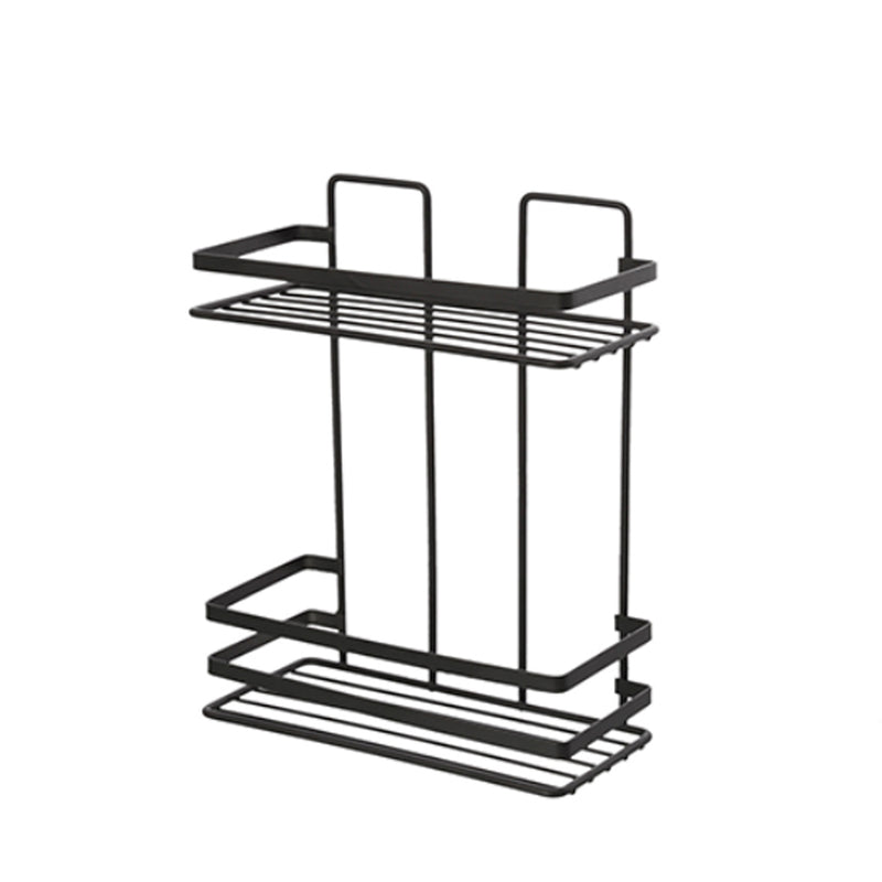 Cover Mensola Doccia Rettangolare - Due Ripiani Nero by CeramicStore | Lo specialista del tuo bagno