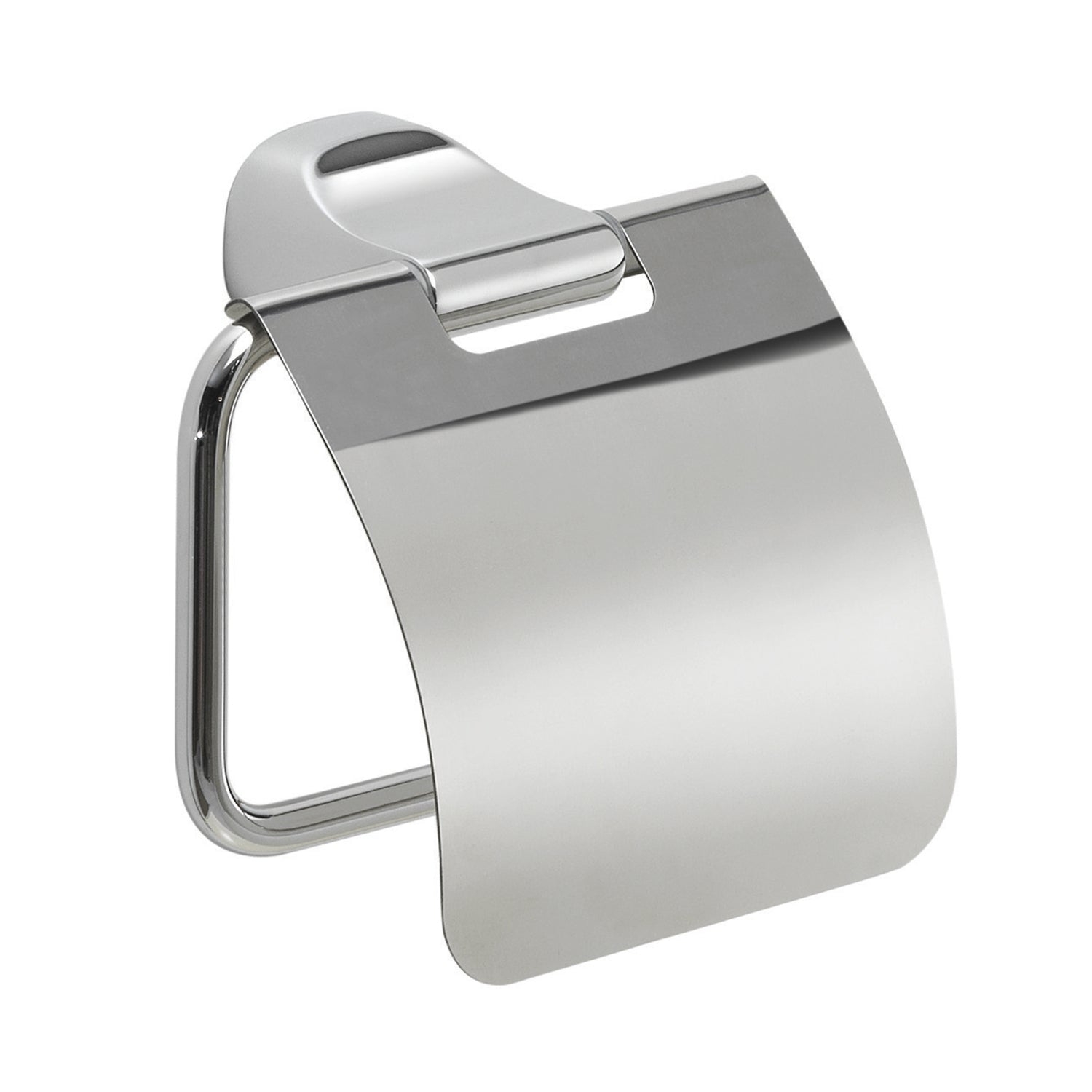 Portarotolo coperto a parete in Acciaio Inox Gedy serie Stelvio - Cromato