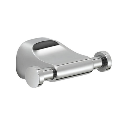 Appendiabiti doppio a parete in Acciaio Inox Gedy serie Stelvio - Cromato by CeramicStore | Lo specialista del tuo bagno