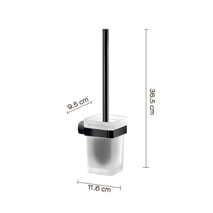 Scopino a parete in Acciaio Inox Gedy serie Stelvio - Nero Matt by CeramicStore | Lo specialista del tuo bagno