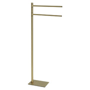 Piantana portasciugamani in Acciaio Inox Gedy serie Trilly - Oro Spazzolato