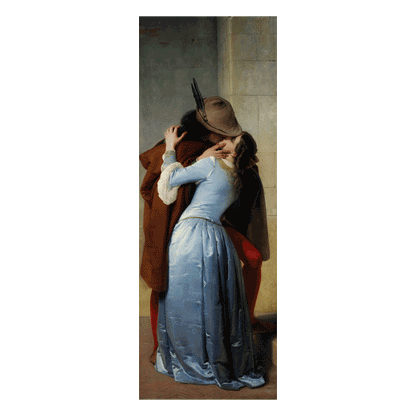 Termoarredo idraulico 150x51 cm interasse mm 50 Modello 'Il bacio di Hayez' Termocrea by CeramicStore | Lo specialista del tuo bagno