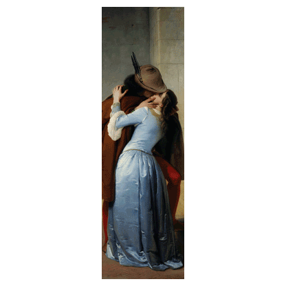 Termoarredo idraulico 180x51 cm interasse mm 50 Modello 'Il bacio di Hayez' Termocrea by CeramicStore | Lo specialista del tuo bagno