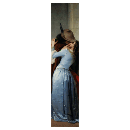 Termoarredo idraulico 180x36 cm interasse mm 50 Modello 'Il bacio di Hayez' Termocrea by CeramicStore | Lo specialista del tuo bagno