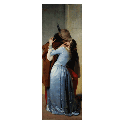 Termoarredo idraulico 180x58,5 cm interasse mm 50 Modello 'Il bacio di Hayez' Termocrea by CeramicStore | Lo specialista del tuo bagno