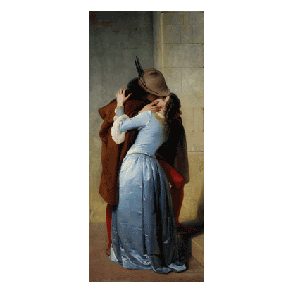 Termoarredo idraulico 180x73,5 cm interasse mm 50 Modello 'Il bacio di Hayez' Termocrea by CeramicStore | Lo specialista del tuo bagno