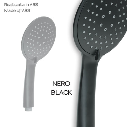 Doccetta 3 getti con attacco universale serie Tech 13 Gedy in ABS - Nero matt by CeramicStore | Lo specialista del tuo bagno