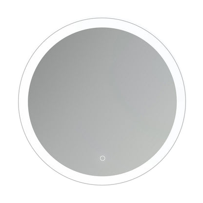 Specchio rotondo con cornice led accensione touch diametro 60 cm by CeramicStore | Lo specialista del tuo bagno