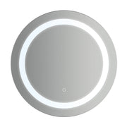 Specchio rotondo con led integrato accensione touch diametro 60 cm by CeramicStore | Lo specialista del tuo bagno
