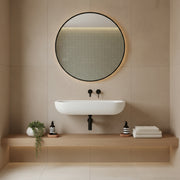 Lavabo Sospeso per bagni di piccole dimensioni modello Nuvola 47 Ceramica Azzurra con vasca molto capiente by CeramicStore | Lo specialista del tuo bagno