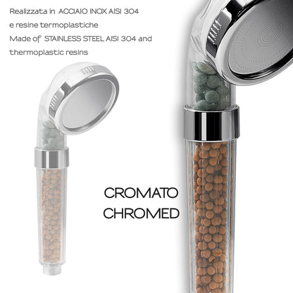 Doccetta 1 getto modello Top 04 Pure di Gedy in acciaio inox - Cromato by CeramicStore | Lo specialista del tuo bagno