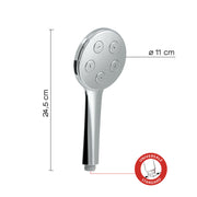 Doccetta 1 getto modello Top 02 Tonic di Gedy in ABS - Cromato by CeramicStore | Lo specialista del tuo bagno