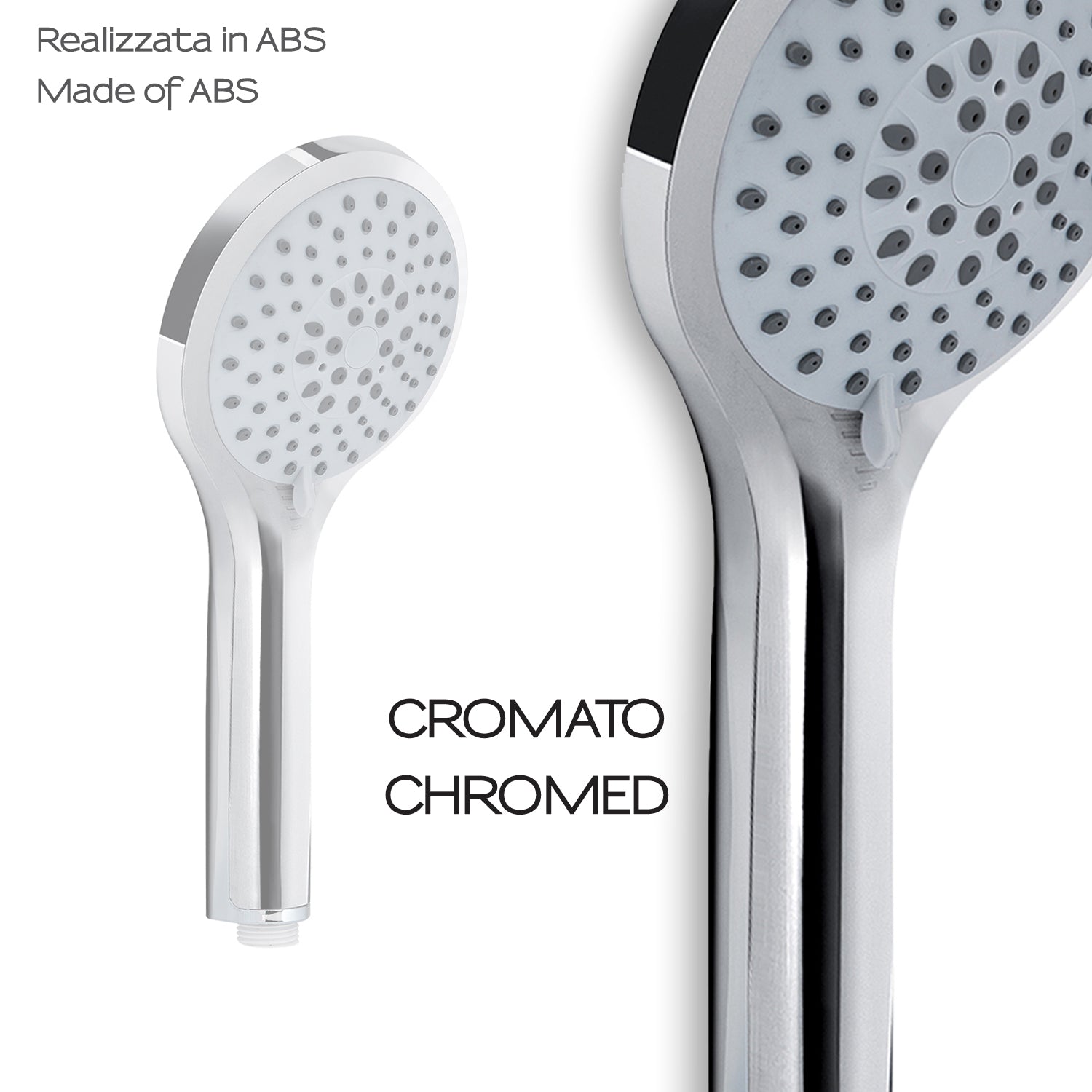 Doccetta 5 getti modello Top 00 di Gedy - Cromato by CeramicStore | Lo specialista del tuo bagno
