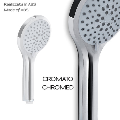 Doccetta 5 getti modello Top 00 di Gedy - Cromato by CeramicStore | Lo specialista del tuo bagno