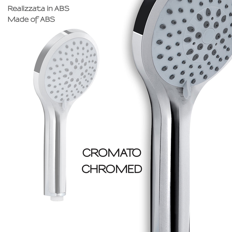 Doccetta 5 getti modello Top 00 di Gedy - Cromato by CeramicStore | Lo specialista del tuo bagno