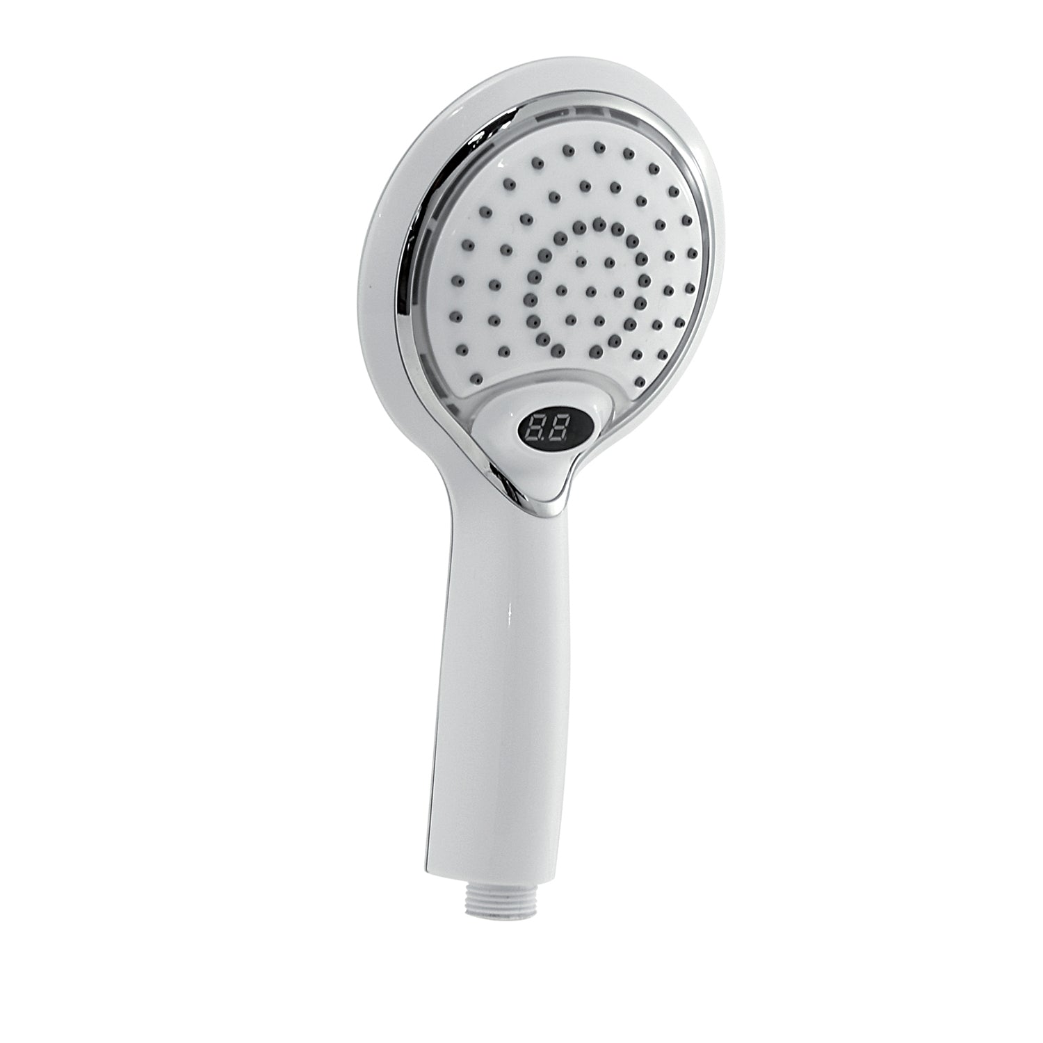 Doccetta 1 getto con led a tre colori e controllo temperatura modello Thermo Light 01 di Gedy - Bianco by CeramicStore | Lo specialista del tuo bagno