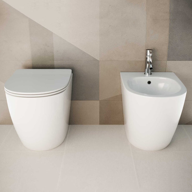 Sanitario empotrado BathCore serie Aria Special H50 56x37 - Blanco Brillante