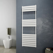 Termoarredo idraulico modello Ritmo 1213x500 mm e 575W - Bianco by CeramicStore | Lo specialista del tuo bagno