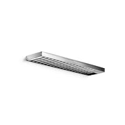 Griglia porta oggetti in ottone cromato Lineabeta collezione Skuara cm 30 by CeramicStore | Lo specialista del tuo bagno