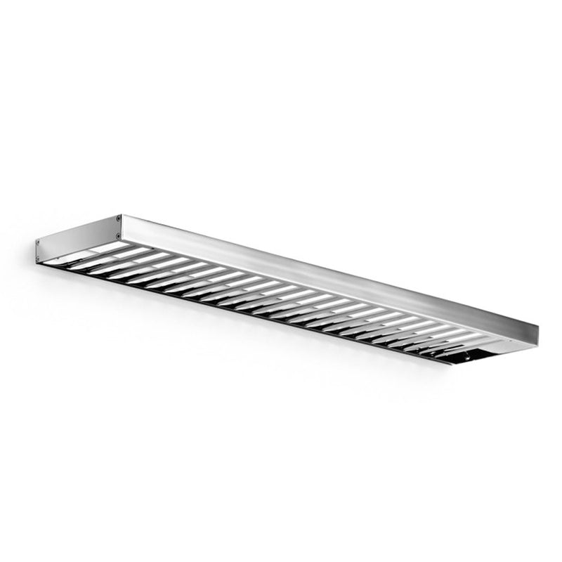 Griglia porta oggetti in ottone cromato Lineabeta collezione Skuara cm 40 by CeramicStore | Lo specialista del tuo bagno