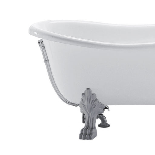 Colonna di scarico con sifone Globo serie Paestum - Cromo by CeramicStore | Lo specialista del tuo bagno