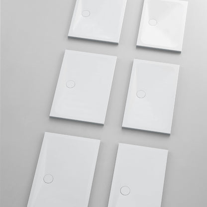 Piatto doccia cotone in ceramica 90X90cm linea Rapid