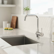 Miscelatore per lavello sottofinestra Artis collezione Moderni in ottone cromato by CeramicStore | Lo specialista del tuo bagno
