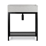 Supporto in metallo nero per acquai XL cm 68,5x34 e H. 69 cm Modello Prop by CeramicStore | Lo specialista del tuo bagno