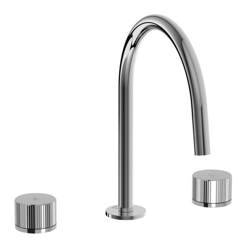 Batteria ad incasso per lavabo a tre fori collezione Jo Paffoni by CeramicStore | Lo specialista del tuo bagno