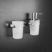 Spandisapone in ottone e vetro acidato collezione Road di Colombo Design by CeramicStore | Lo specialista del tuo bagno