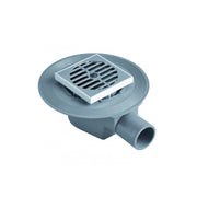 Pozzetto sifonato a pavimento con griglia inox regolabile by CeramicStore | Lo specialista del tuo bagno