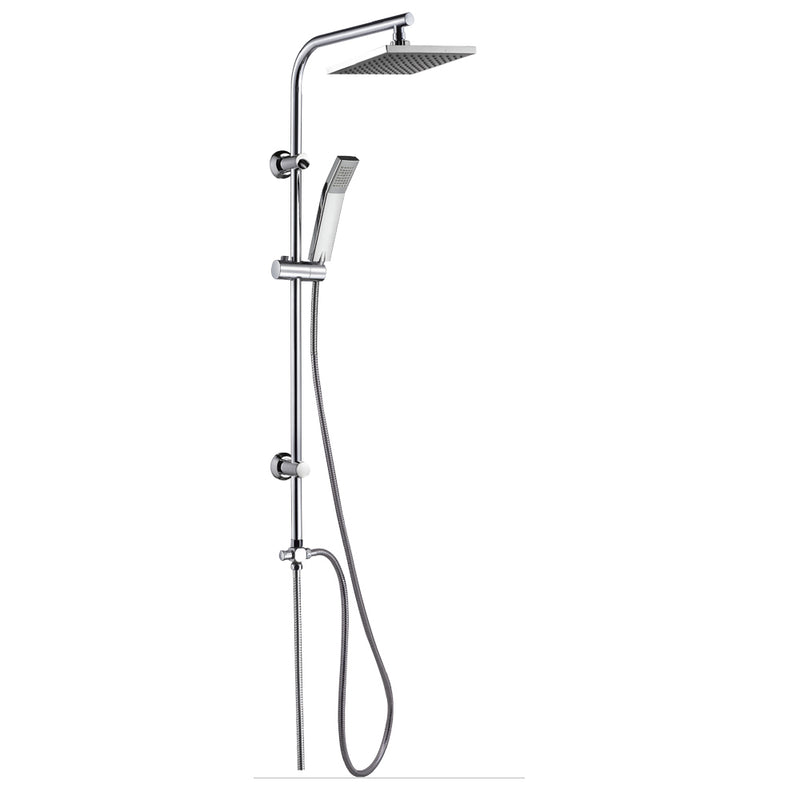 Colonna doccia regolabile da 100 cm con soffione, doccetta e deviatore Easy by CeramicStore | Lo specialista del tuo bagno