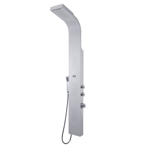 Pannello doccia multifunzione con miscelatore termostatico da cm 167 modello SPA 00 - Bianco by CeramicStore | Lo specialista del tuo bagno