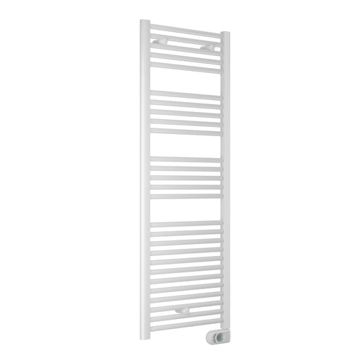 Termoarredo elettrico con termostato digitale Lazzarini Cortina EVO 1375X480 Bianco by CeramicStore | Lo specialista del tuo bagno