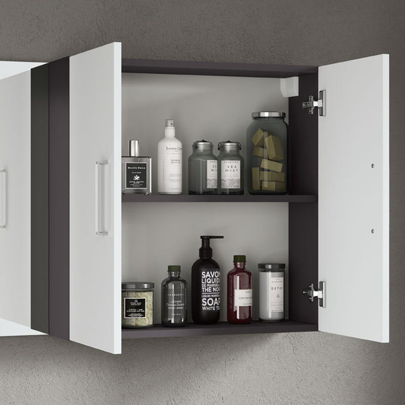 Composizione Mobili Lavanderia Area51-05 con lavatoio, modulo lavatrice e pensile - Laccato Bianco Opaco by CeramicStore | Lo specialista del tuo bagno