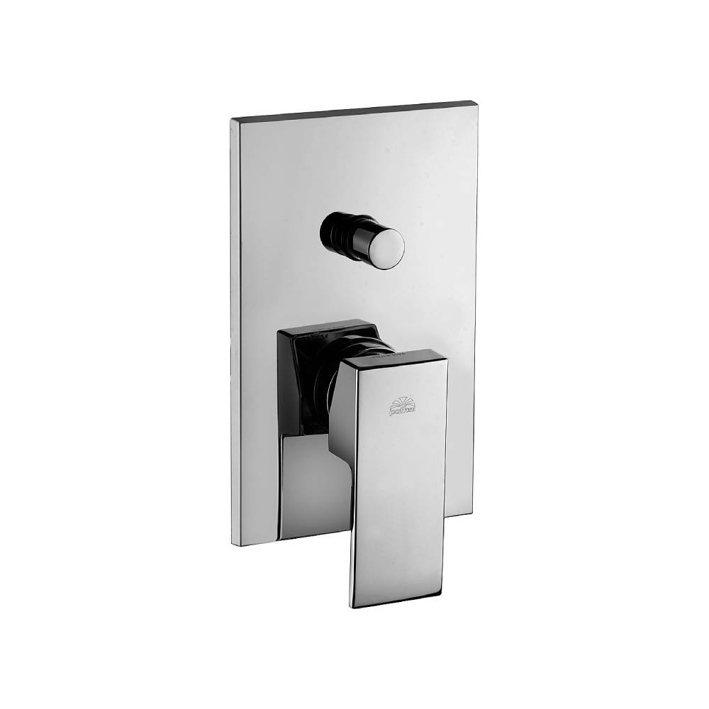 Miscelatore incasso doccia piastra metallo con deviatore leva standard serie Level modello LES015CR/M cromato Paffoni by CeramicStore | Lo specialista del tuo bagno