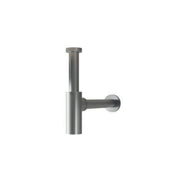 Sifone tondo per lavabo RubiFlux serie Aria €“ Acciaio Satinato 316L by CeramicStore | Lo specialista del tuo bagno