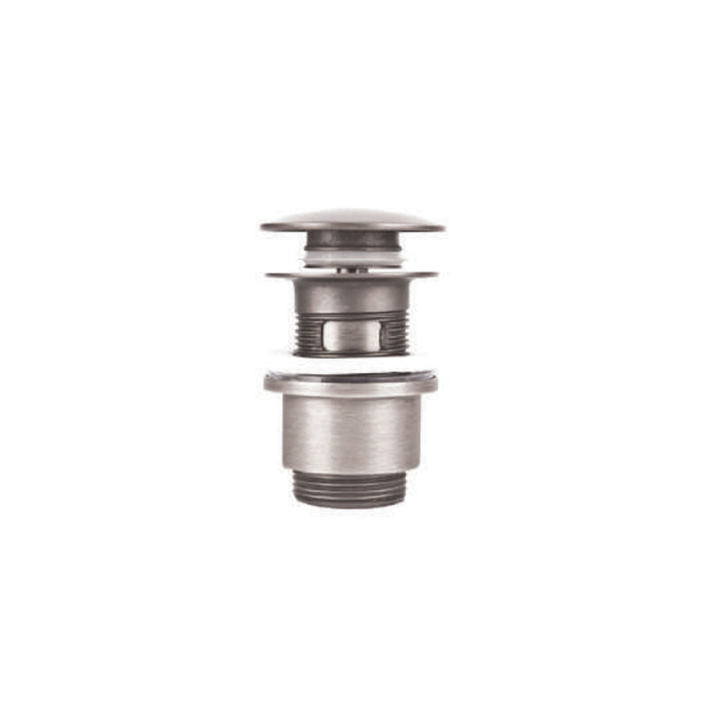 Piletta Click Clack universale per lavabo RubiFlux serie Aria - Acciaio Satinato by CeramicStore | Lo specialista del tuo bagno
