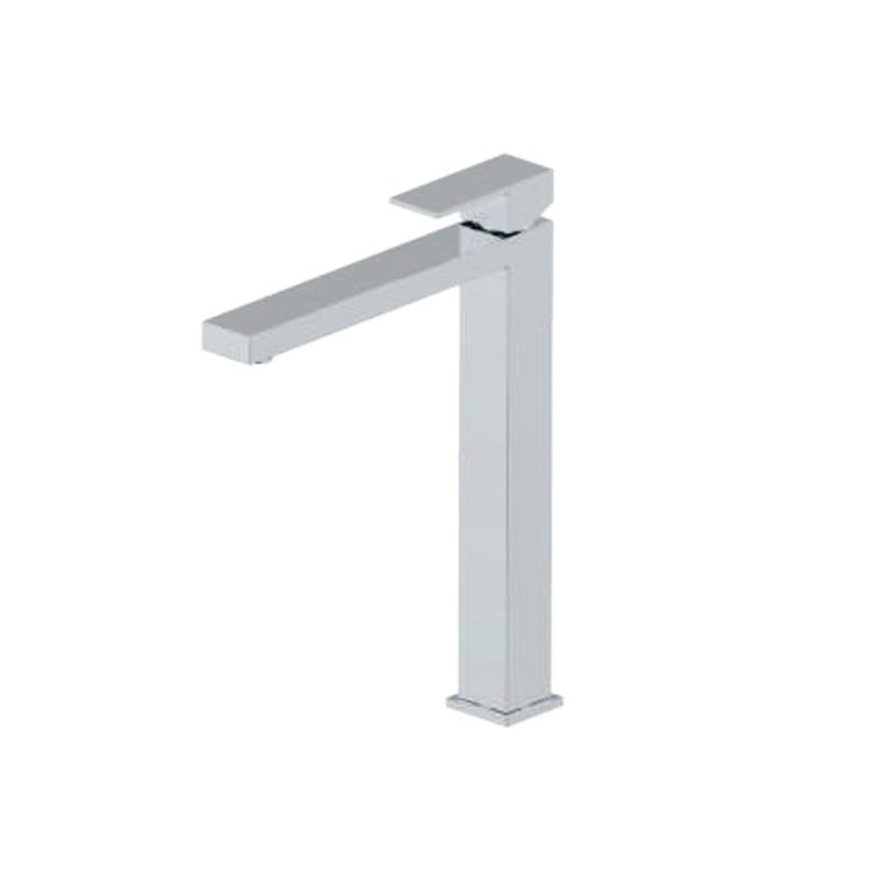 Miscelatore monocomando lavabo alto RubiFlux serie Rose - Cromo