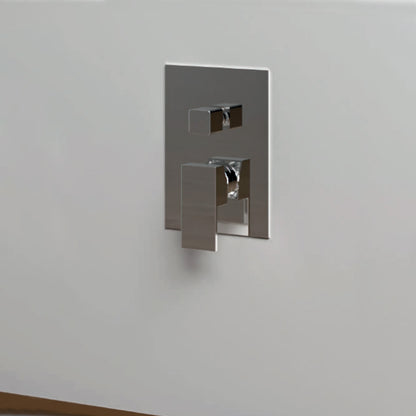 Miscelatore monocomando da incasso per doccia con deviatore RubiFlux serie Rose - Nero Opaco by CeramicStore | Lo specialista del tuo bagno
