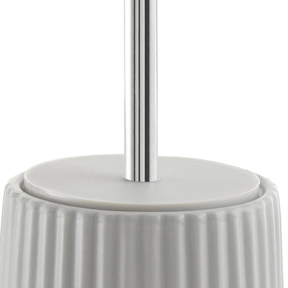 Ricambio per scopino da appoggio Gedy modello Marika Grigio con ciuffo in setole nere by CeramicStore | Lo specialista del tuo bagno