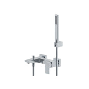 Miscelatore monocomando esterno per vasca con kit doccino RubiFlux serie Rose - Cromo by CeramicStore | Lo specialista del tuo bagno